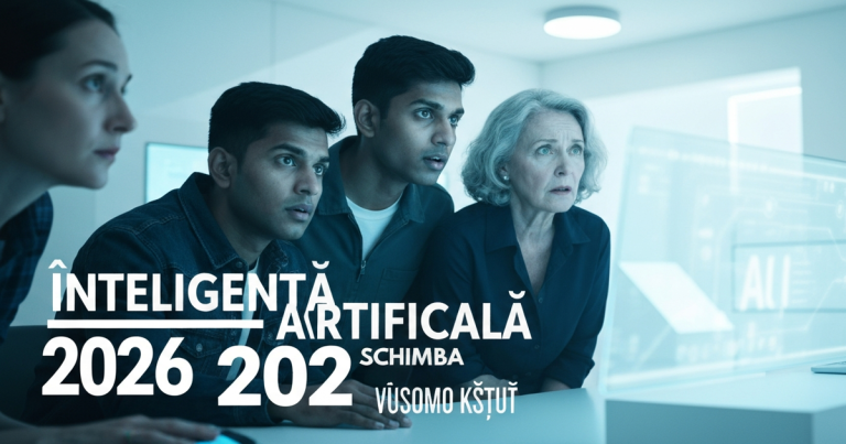 Inteligenta artificiala 2026 impact asupra locurilor de munca si economiei globale